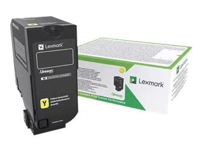 Lexmark Gelb - original - Tonerpatrone LCCP 74C20YE