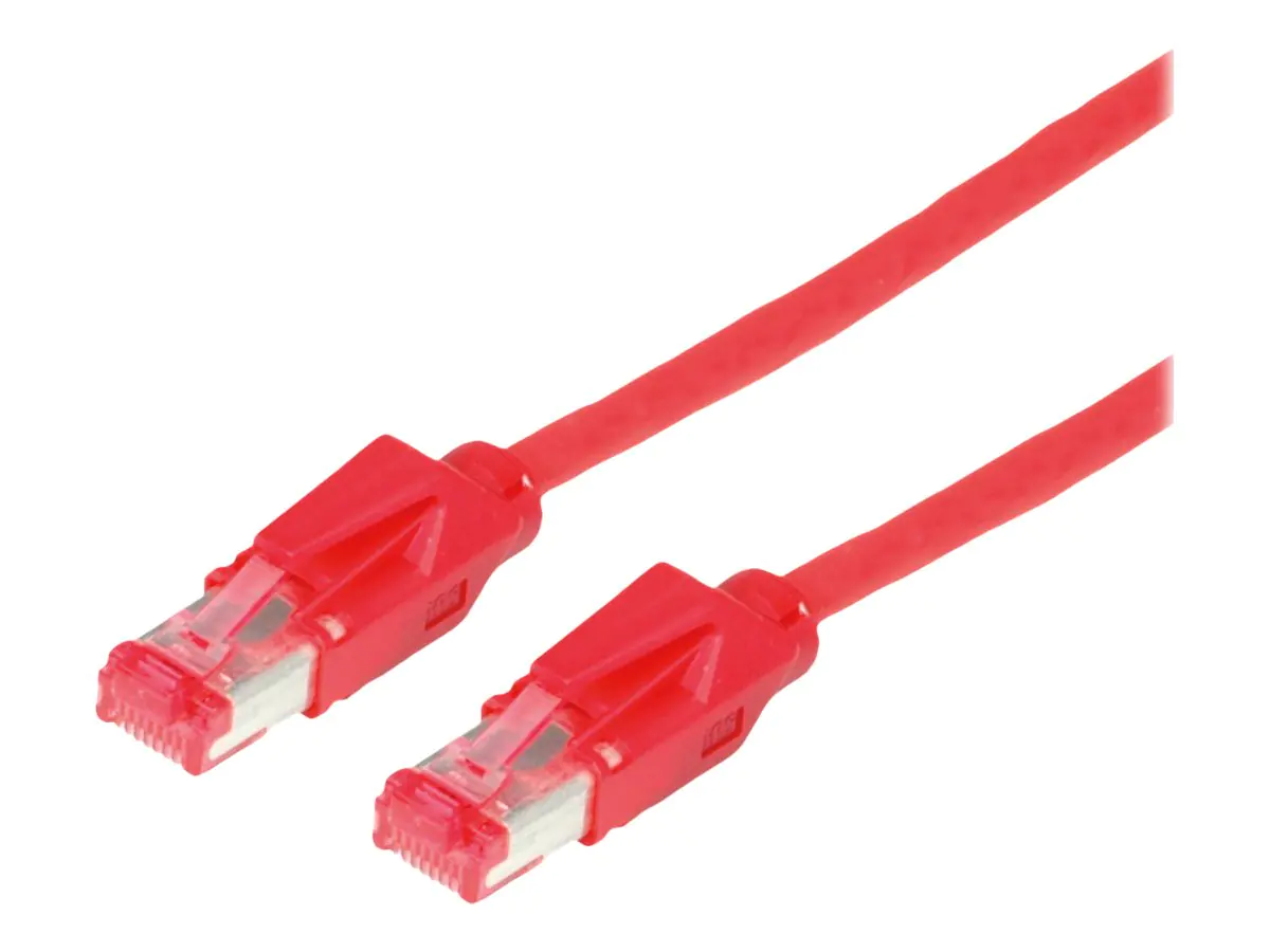 Draka Comteq S/FTP Patch cable Cat6, Red, 15m, 15 m, Rot 21.05.2151