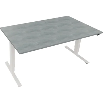 Sitz-/Stehtisch T-Kufe klappbar B1600xT900xH625-1285 ws/Beton Sitz-/Stehtisch T-Kufe klappbar B1600xT900xH625-1285 ws/Beton