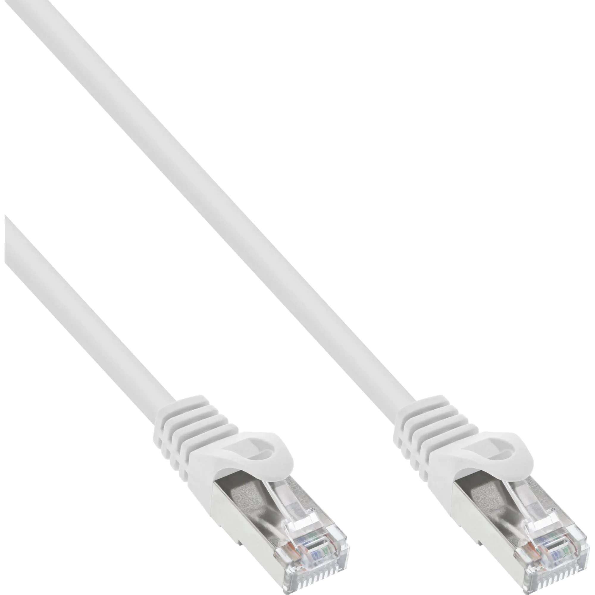 InLine - Patch-Kabel - RJ-45 (M) zu RJ-45 (M) - 10 m - SFTP - CAT 5e - geformt - weiß InLine - Patch-Kabel - RJ-45 (M) zu RJ-45 (M) - 10 m - SFTP - CAT 5e - geformt - weiß