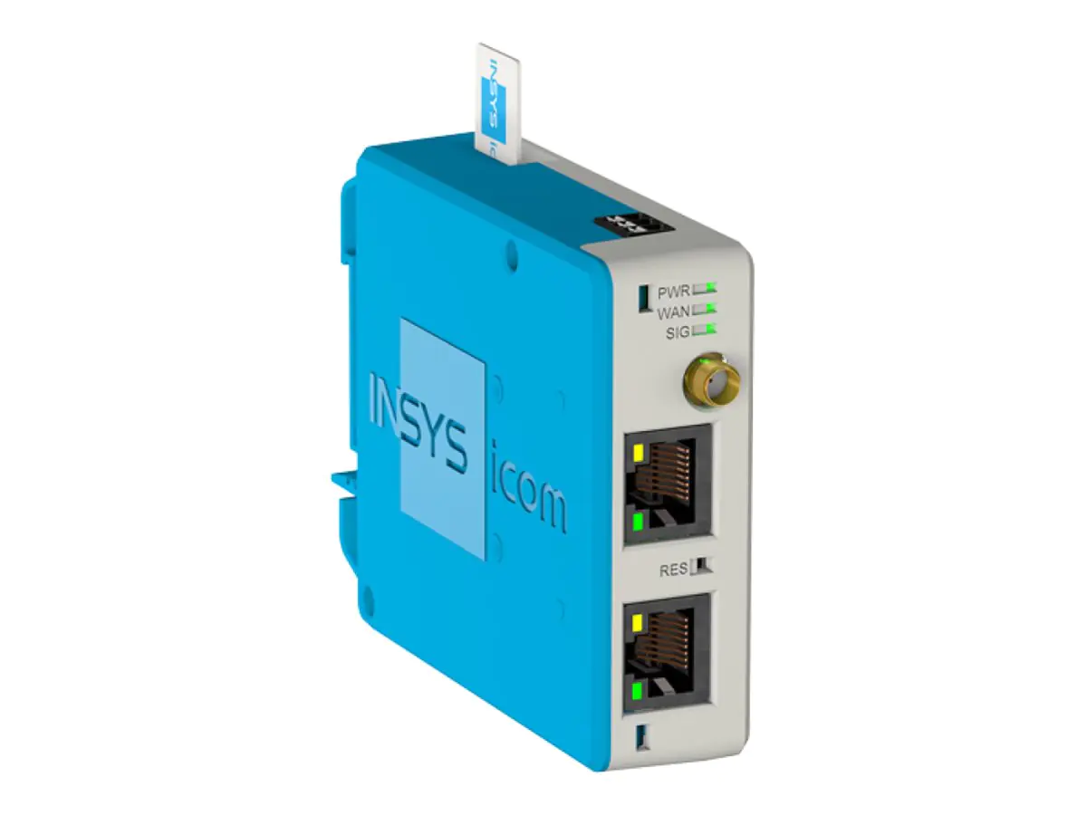 INSYS icom MIRO-L230 - Router - WWAN - 2G, 3G, 4G - an DIN-Schiene montierbar - für P/N: 10000735, 10015193, 10018607, 10019504, 10020596, 10022848, 10022849, 10022961