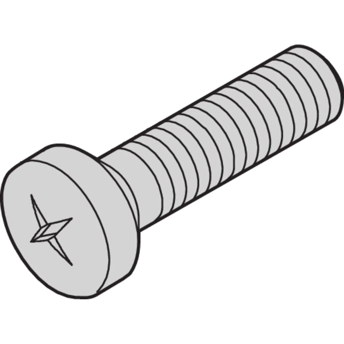 SCHROFF SCREW POSIPAN M4X10MM(100PC) SCHROFF SCREW POSIPAN M4X10MM(100PC)