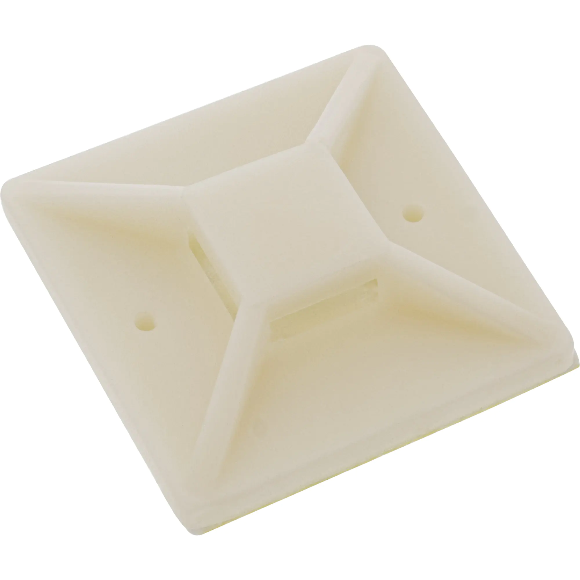 InLine Befestigungssockel für Kabelbinder - 25x25mm - selbstklebend - 10 Stück