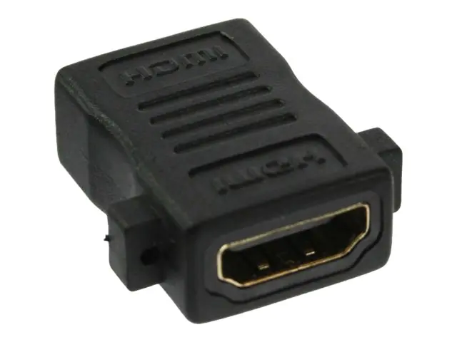 InLine - HDMI Kupplung - HDMI weiblich zu HDMI weiblich - Schwarz InLine - HDMI Kupplung - HDMI weiblich zu HDMI weiblich - Schwarz