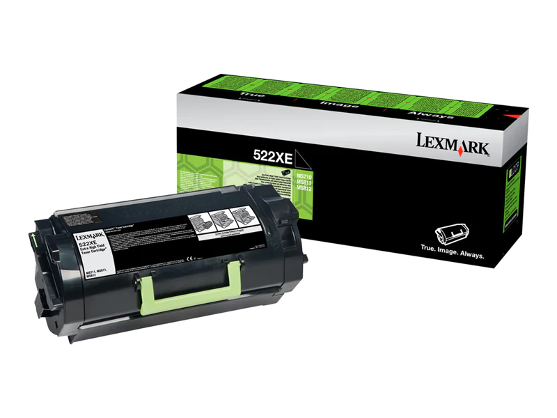 Lexmark 522X - Besonders hohe Ergiebigkeit - Schwarz - Original - Tonerpatrone LCCP, LRP - für Lexmark MS811dn, MS811dtn, MS811n, MS812de, MS812dn, MS812dtn