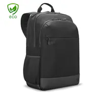 V7 17IN Ecofriendly Backpack BLK RFID pocke