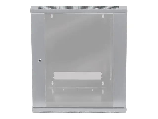 Intellinet Network Cabinet, Wall Mount (Standard), 9U, Usable Depth 410mm/Width 510mm, Grey, Flatpack, Max 60kg, Metal & Glass Door, Back Panel, Removeable Sides, Suitable also for use on desk or floor, 19",Parts for wall install (eg screws/rawl plugs) no Intellinet Network Cabinet, Wall Mount (Standard), 9U, Usable Depth 410mm/Width 510mm, Grey, Flatpack, Max 60kg, Metal & Glass Door, Back Panel, Removeable Sides, Suitable also for use on desk or floor, 19",Parts for wall install (eg screws/rawl plugs) no