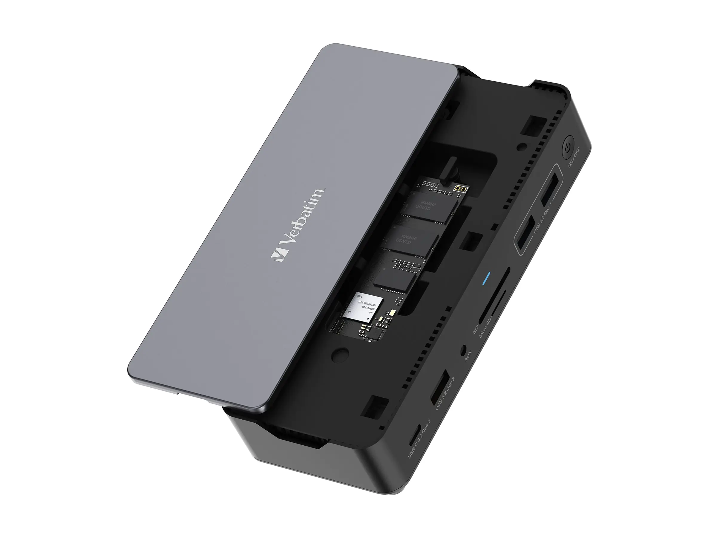 Verbatim Pro - Dockingstation - USB-C - 2 x HDMI 32174