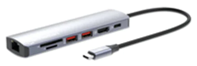 Manhattan - Dockingstation - für Laptop - USB-C - HDMI - 1GbE Manhattan - Dockingstation - für Laptop - USB-C - HDMI - 1GbE