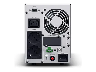 CyberPower Smart App Online S OLS1000EA - USV - Wechselstrom 230 V - 900 Watt - 1000 VA - 1-phasig - RS-232, USB - Ausgangsanschlüsse: 3 - aktive PFC - Schwarz