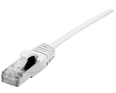 Dexlan - Patch-Kabel - RJ-45 (M) zu RJ-45 (M) - 3 m - 4.8 mm - SFTP - CAT 6a - halogenfrei, ohne Haken - weiß Dexlan - Patch-Kabel - RJ-45 (M) zu RJ-45 (M) - 3 m - 4.8 mm - SFTP - CAT 6a - halogenfrei, ohne Haken - weiß