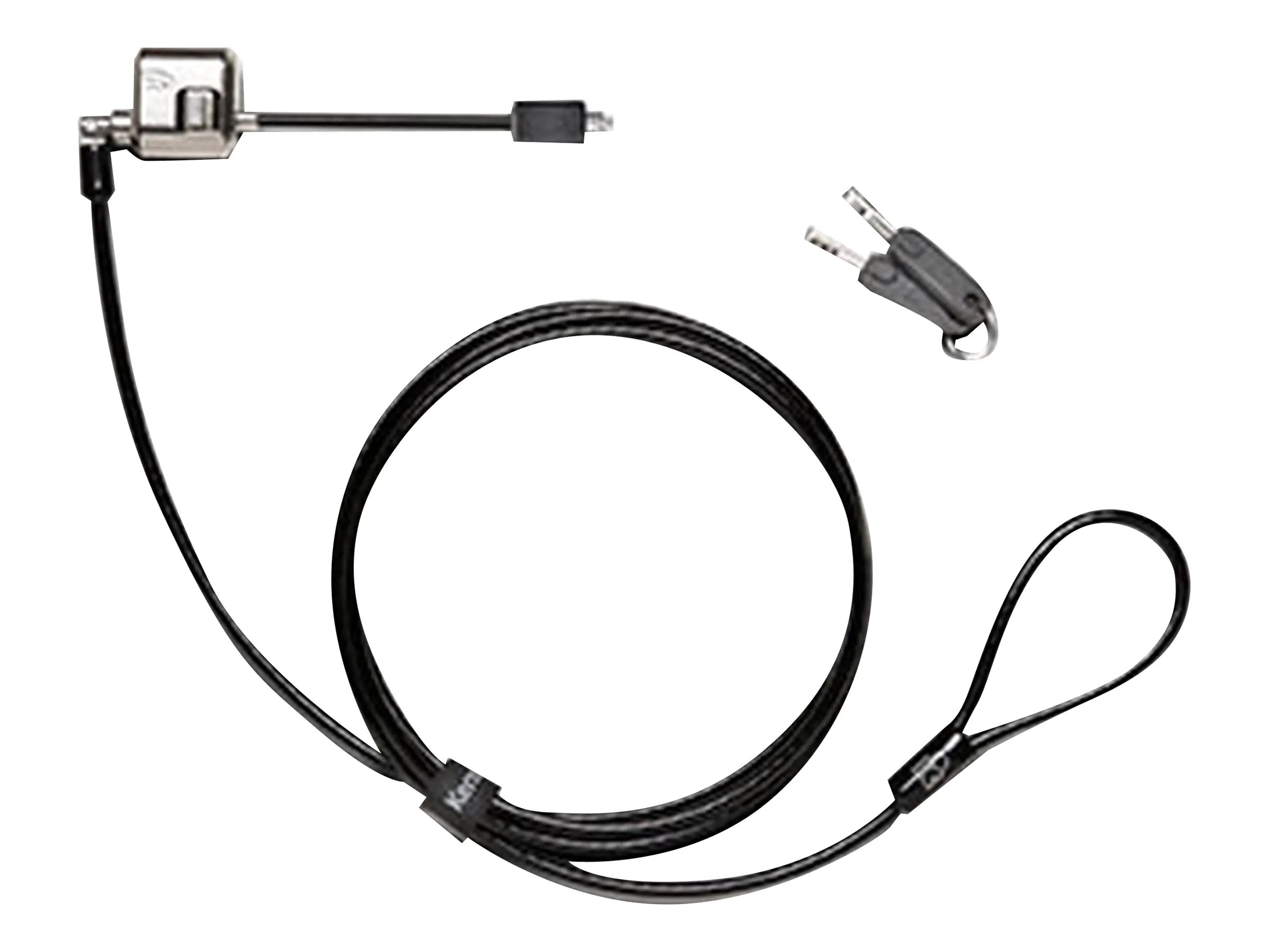 Kensington MiniSaver Mobile Lock - Notebook Locking Cable - Schwarz - 1.8 m