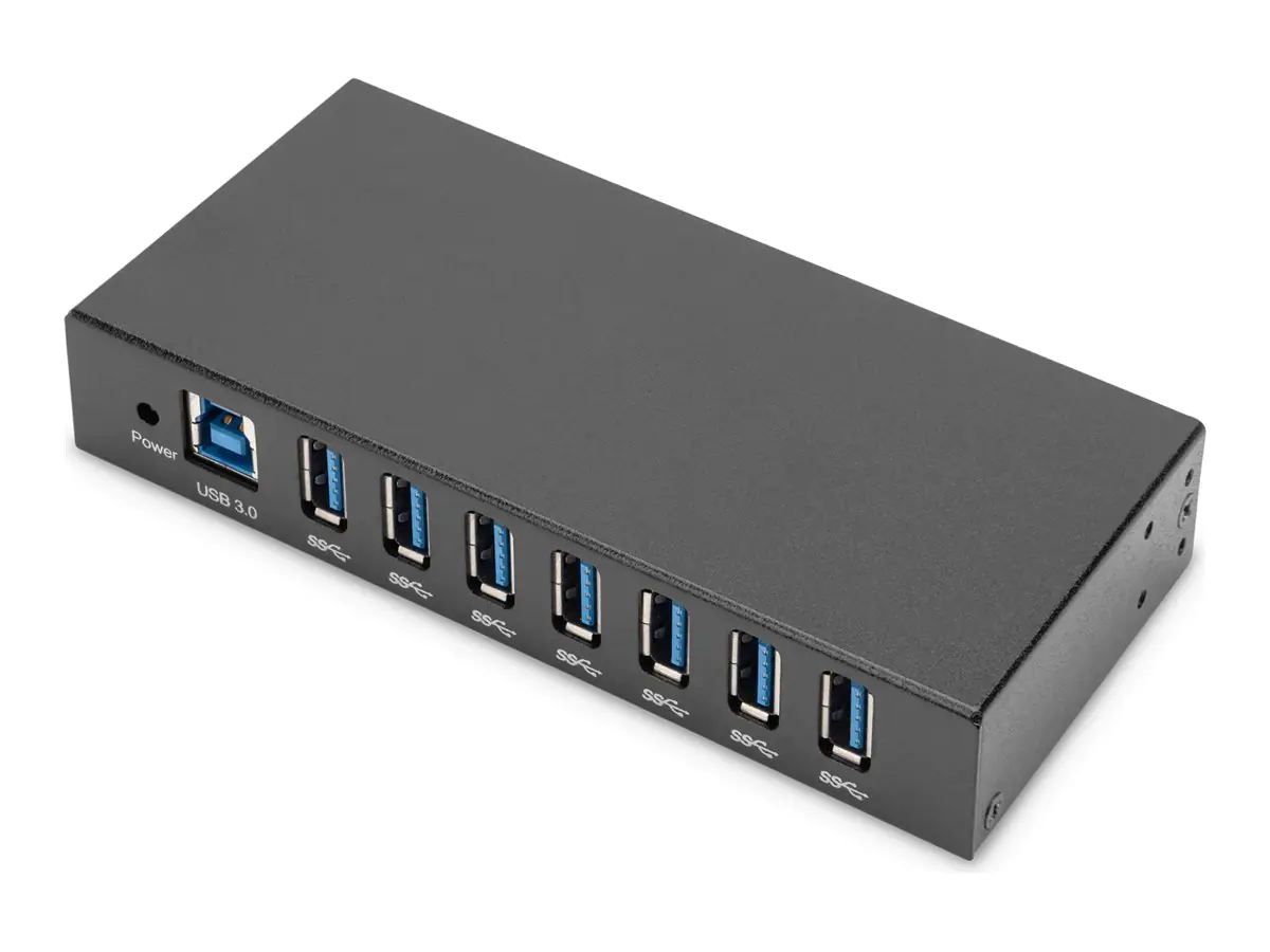 DIGITUS Hub - Industrieanlage - 7 x SuperSpeed DA-70258