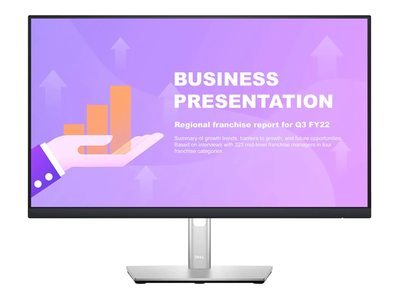 Dell P2422HE - LED-Monitor - 60.47 cm (24") - 1920 x 1080 Full HD (1080p) @ 60 Hz - IPS - 250 cd/m² - 1000:1 - 5 ms - HDMI, DisplayPort, USB-C - mit 3 Jahre Advanced Exchange- und Premium Panel-Garantie