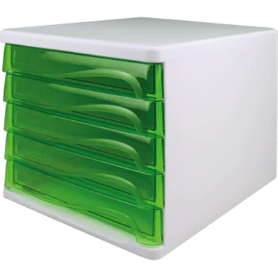 helit Schubladenbox economy H6129450 DIN A4-C4 ws/gn.tr helit Schubladenbox economy H6129450 DIN A4-C4 ws/gn.tr