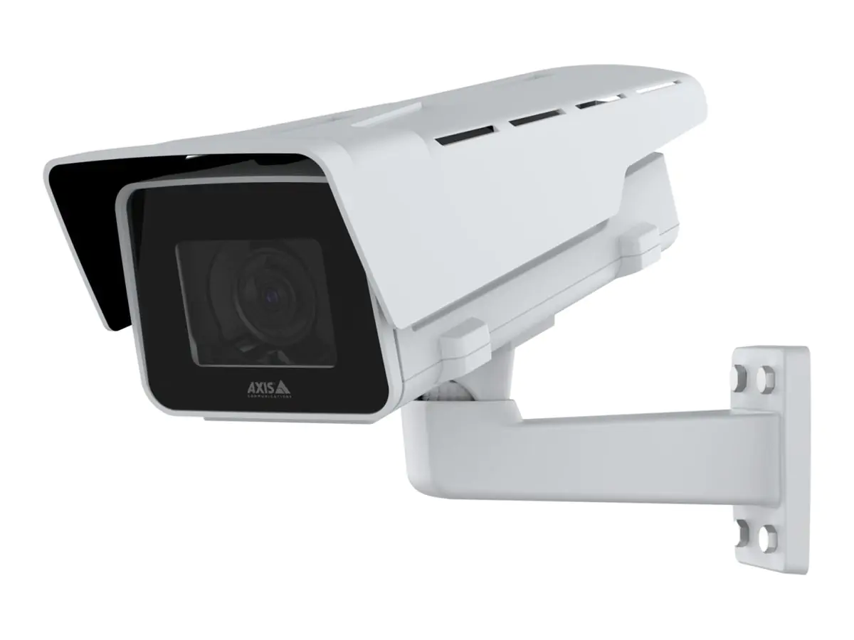 AXIS P1385-E - Netzwerk-Überwachungskamera - Bullet - Außenbereich - weatherproof / heatproof / impact-resistant - Farbe (Tag&Nacht) - 1920 x 1080 - 1080p - C/CS-Montage - Audio - H.264, H.265, MJPEG - PoE Class 4 - TAA-konform