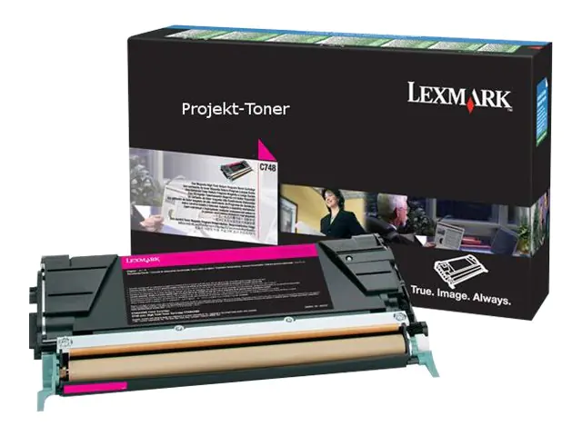 Lexmark Magenta - original - Tonerpatrone Lexmark C748H3MG