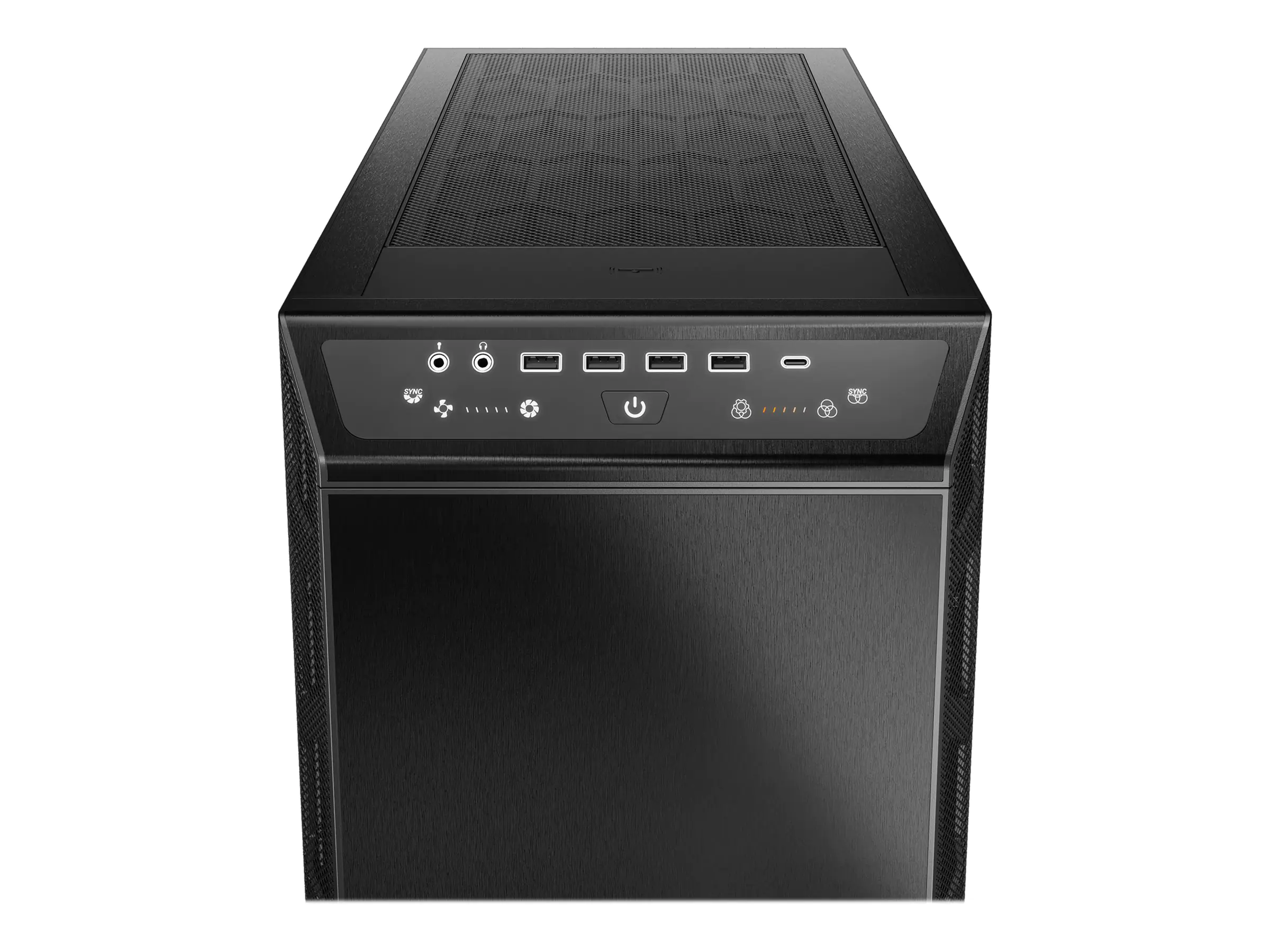 be quiet! Dark Base Pro 901 - FT - ATX - Seitenteil mit Fenster (gehärtetes Glas) - keine Spannungsversorgung (ATX / PS/2) - Schwarz - USB/Audio