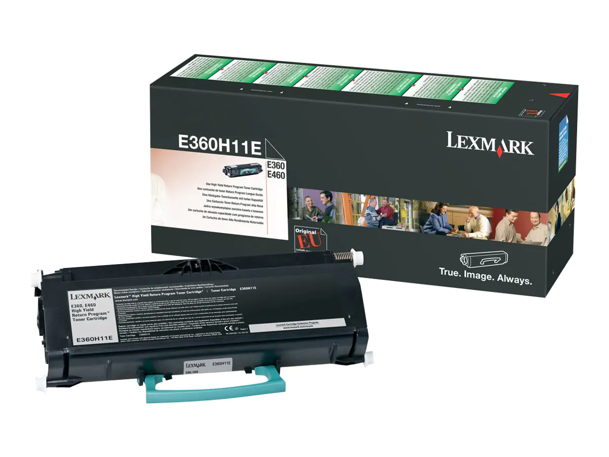 Lexmark Hohe Ergiebigkeit - Schwarz - original E360H11E