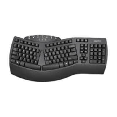 Perixx 11354, Volle Größe (100%), Kabellos, RF Wireless + Bluetooth, QWERTY 11353