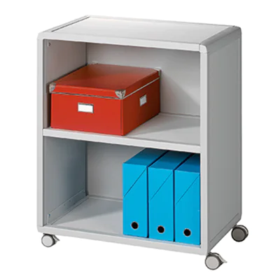 Paperflow Rollwagen DM2K2.02 2 Fächer Polystyrol grau Paperflow Rollwagen DM2K2.02 2 Fächer Polystyrol grau
