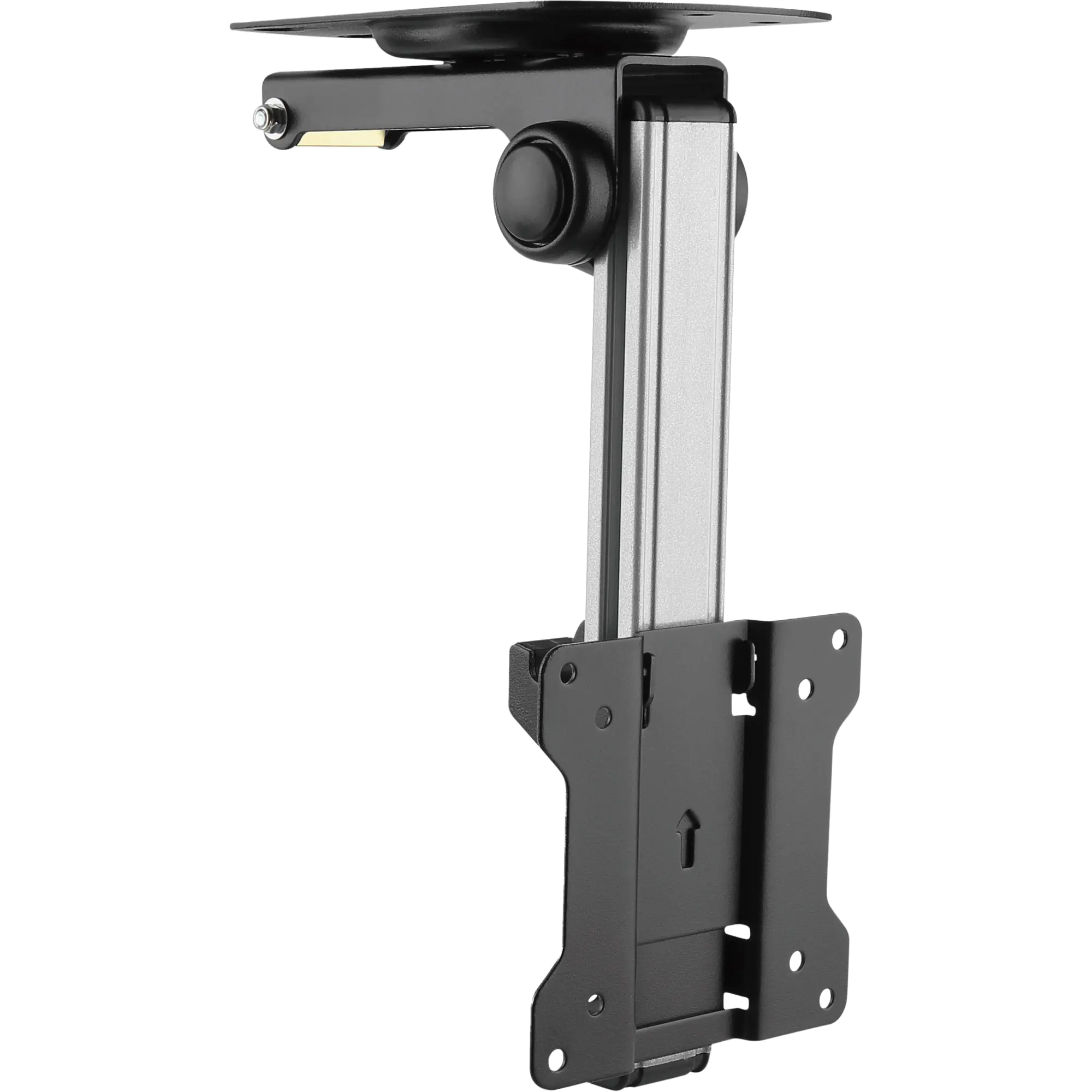 InLine - Montagekomponente (Klammer) - für LCD-Display - Schwarz - Bildschirmgröße: 33-68.6 cm (13"-27") - Deckenmontage, unter Schrank