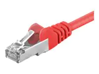 goobay - Netzwerkkabel - RJ-45 (M) bis RJ-45 (M) - 2 m - Foiled Unshielded Twisted Pair (F/UTP) - CAT 5e - geformt - Rot goobay - Netzwerkkabel - RJ-45 (M) bis RJ-45 (M) - 2 m - Foiled Unshielded Twisted Pair (F/UTP) - CAT 5e - geformt - Rot