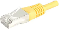 Dexlan - Patch-Kabel - RJ-45 (M) zu RJ-45 (M) - 2 m - SFTP, PiMF - CAT 6a - verseilt - Gelb