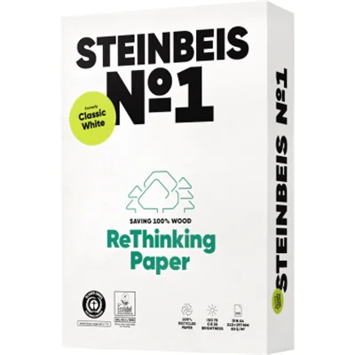 Steinbeis Kopierpapier Classic White K1201666080A A4 500Bl. Steinbeis Kopierpapier Classic White K1201666080A A4 500Bl.