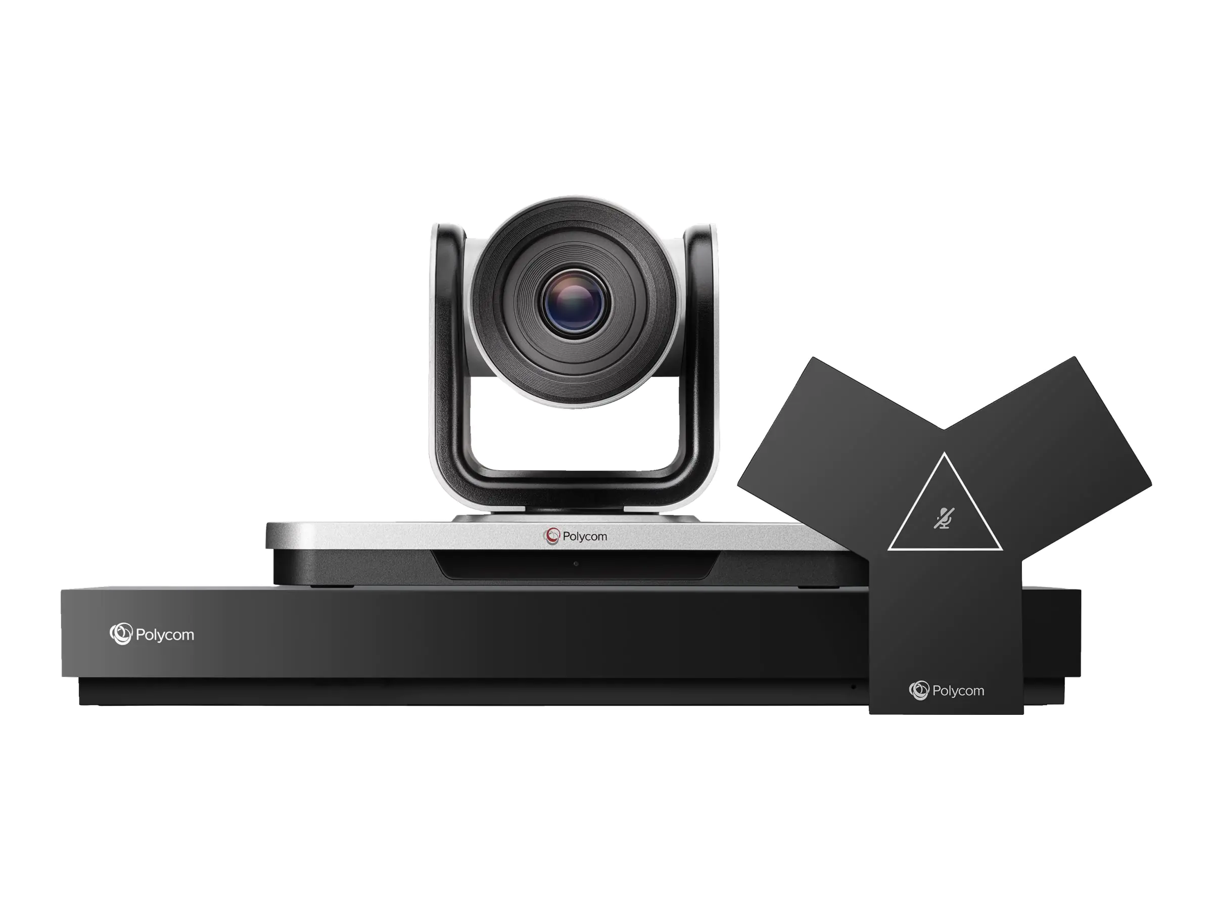 Poly HP Poly G7500 Videokonferenzsystem mit EagleEyeIV 12x Kit, Gruppen-Videokonferenzsystem, 4K Ultra HD, 60 fps, 12x, Schwarz 83Z49AA#ABB
