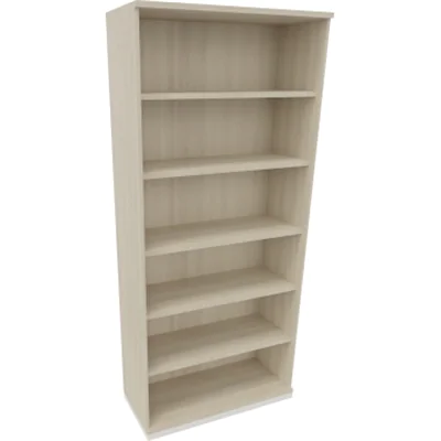 Regal 6OH B1000xT442xH2221mm Silberaluminium/Akazie hell Regal 6OH B1000xT442xH2221mm Silberaluminium/Akazie hell