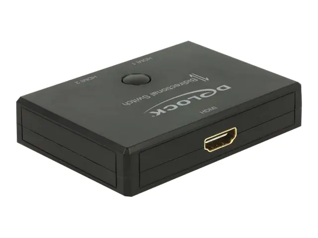 Delock HDMI 2 - 1 Switch bidirectional 4K 60 18749