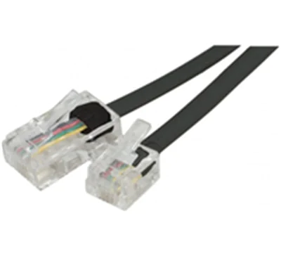 Exertis CUC Exertis Connect 911739 - 10 m - RJ11 - RJ45 - Schwarz - Männlich/Männlich - Flach Exertis CUC Exertis Connect 911739 - 10 m - RJ11 - RJ45 - Schwarz - Männlich/Männlich - Flach