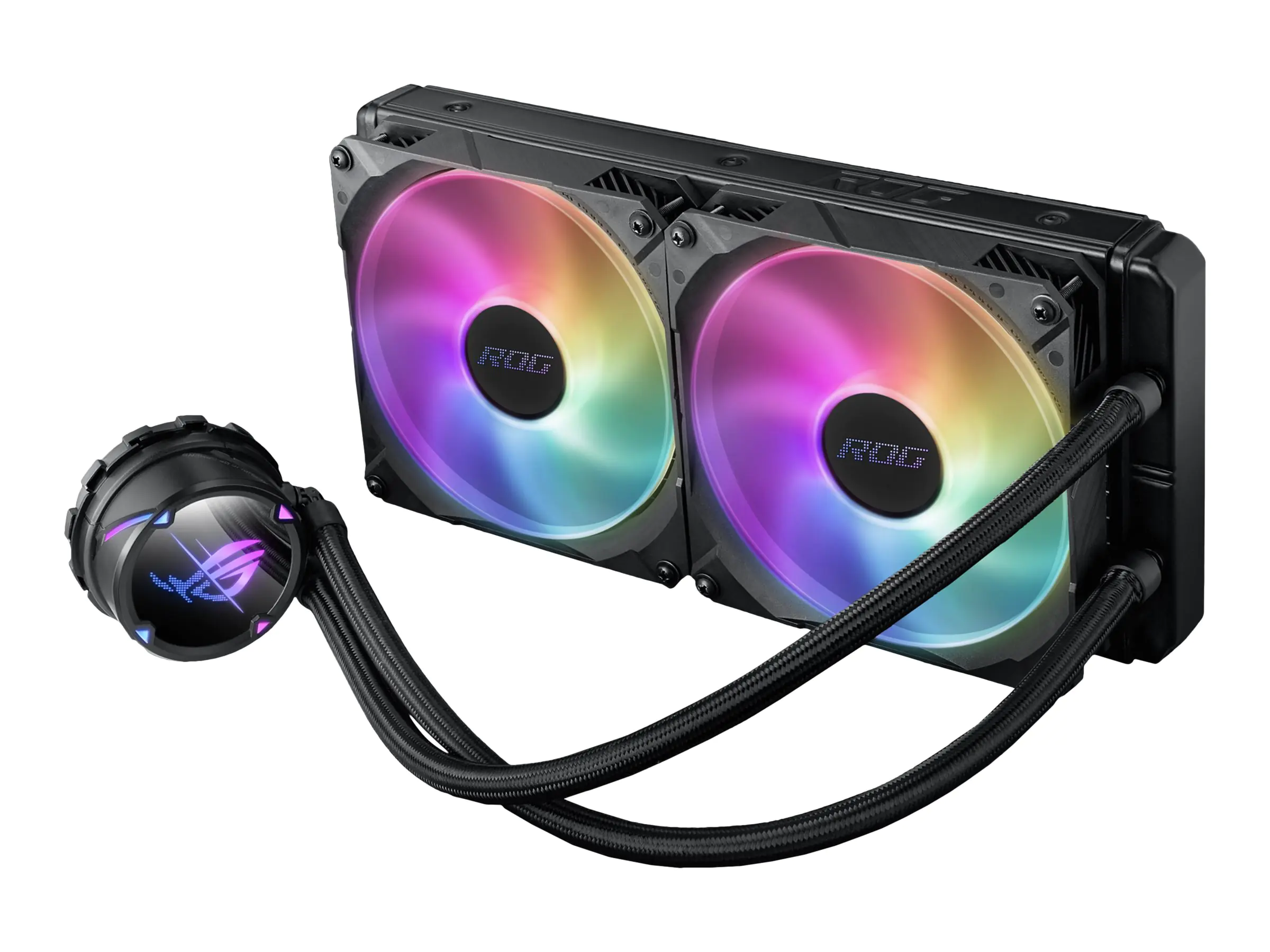 ASUS ROG STRIX LC II 280 ARGB - Prozessor-Flüssigkeitskühlsystem - (für: LGA1156, LGA1366, LGA1155, LGA2011, LGA1150, LGA2011-3, LGA1151, AM4, LGA2066, TR4, LGA1200) 90RC00C1-M0UAY0