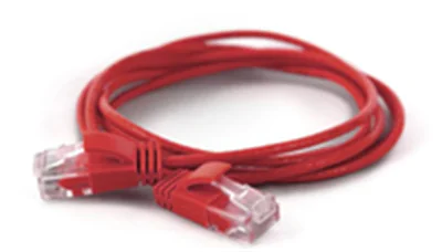 WANTEC 7280, 25 m, Cat6a, U/UTP (UTP), RJ-45, RJ-45, Rot
