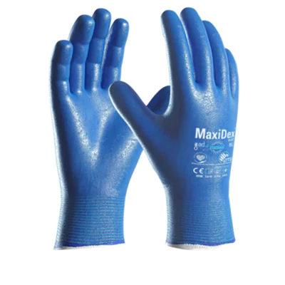 MaxiDex® Arbeitshandschuhe ATG® Hybrid 9 III blau MaxiDex® Arbeitshandschuhe ATG® Hybrid 9 III blau