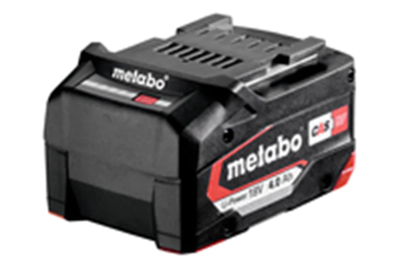 Metabo 625027000, Akku, Lithium-Ion (Li-Ion), 4 Ah, 18 V, Bohrer, Schwarz
