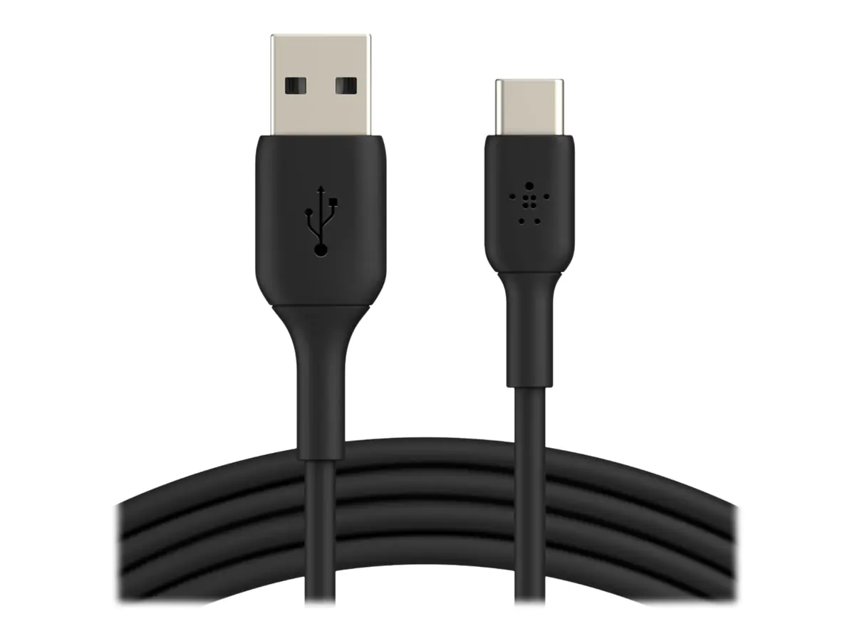 Belkin BoostCharge - USB-Kabel - 24 pin USB-C (M) zu USB (M) - 2 m - Schwarz Belkin BoostCharge - USB-Kabel - 24 pin USB-C (M) zu USB (M) - 2 m - Schwarz