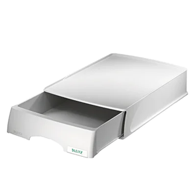 Leitz Briefablage Plus 52100085 DIN A4 stapelbar PS grau Leitz Briefablage Plus 52100085 DIN A4 stapelbar PS grau