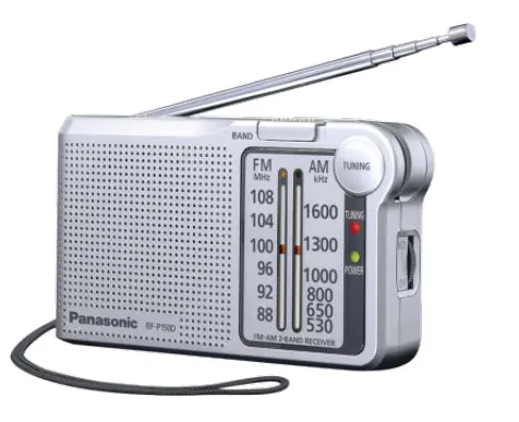 Panasonic RF-P150DEG - Radio - 150 mW RF-P150DEG-S