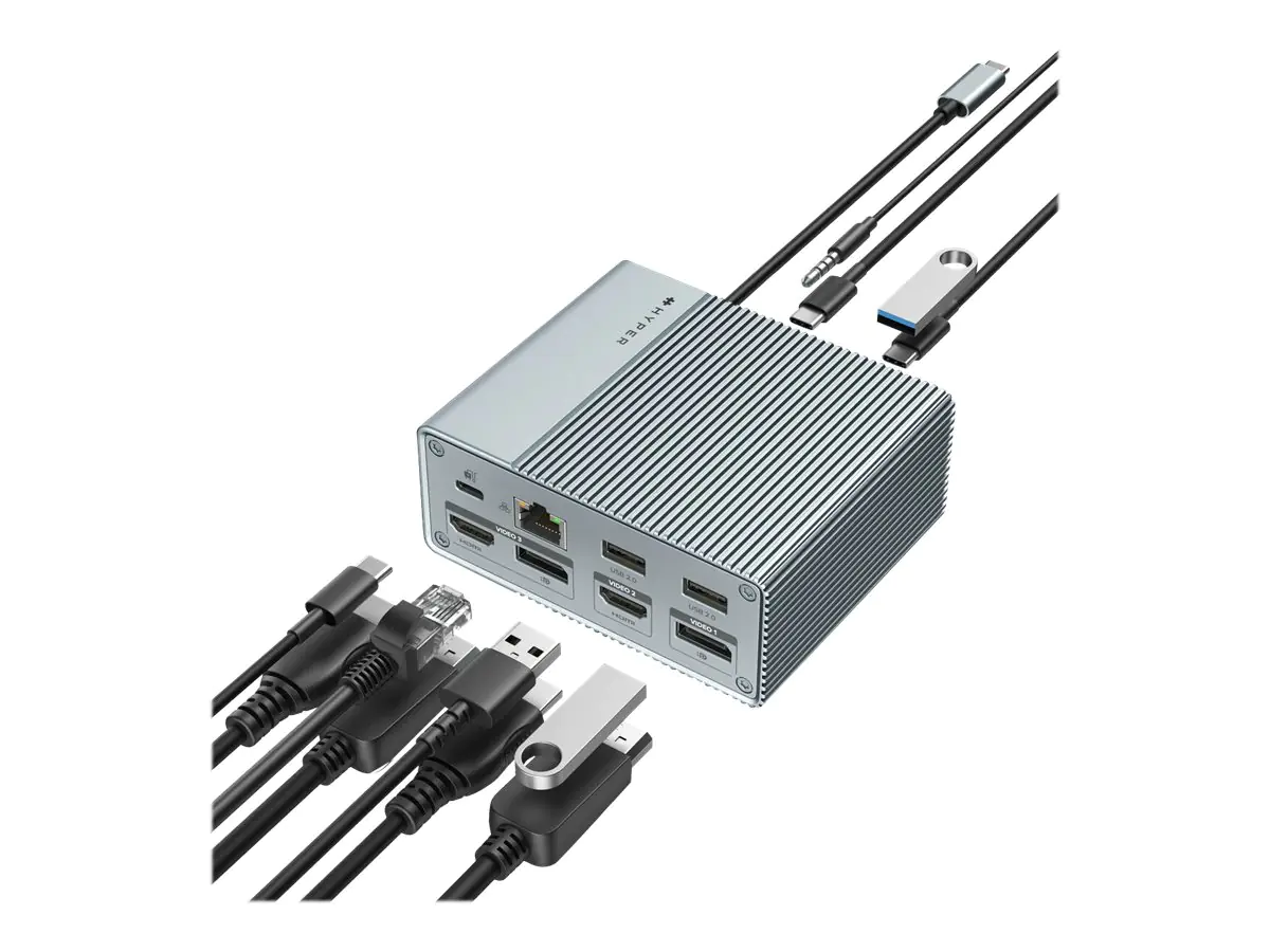 Targus HyperDrive GEN2 - Dockingstation - USB-C - 2 HDG212B-GL