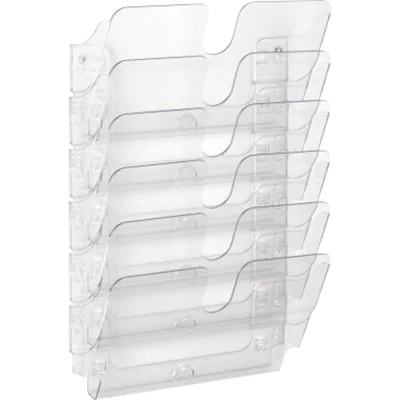 Durable Prospekthalter FLEXIPLUS 1700014401 A4 quer 6Fächer tr Durable Prospekthalter FLEXIPLUS 1700014401 A4 quer 6Fächer tr