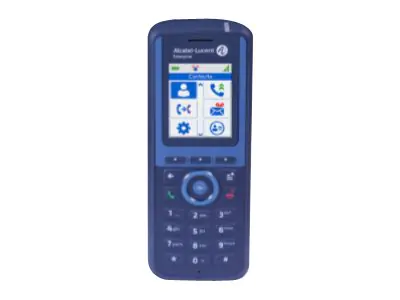 Alcatel-Lucent 8254 DECT - Schnurloses Digitaltelefon - IP-DECT\GAP - Blau Alcatel-Lucent 8254 DECT - Schnurloses Digitaltelefon - IP-DECT\GAP - Blau