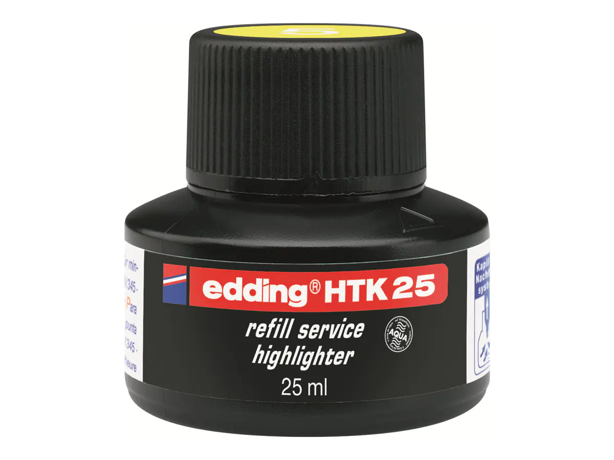 EDDING HTK 25 - Tinte - Hellgrün - wasserbasierte 4-HTK25011