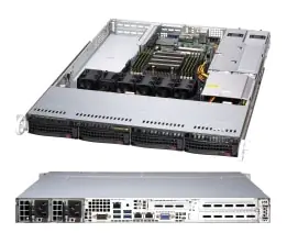 Supermicro A+ Server 1014S-WTRT - Server - Rack-Montage - 1U - 1-Weg - keine CPU - RAM 0 GB - SATA - Hot-Swap 8.9 cm (3.5") AS-1014S-WTRT