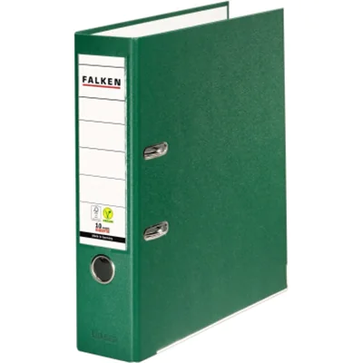 Falken Ordner S80 09984055 DIN A4 80mm PP grün