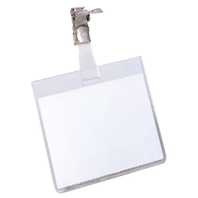 DURABLE Namensschild 800319 90x60mm Kunststoff tr 25 St./Pack. DURABLE Namensschild 800319 90x60mm Kunststoff tr 25 St./Pack.