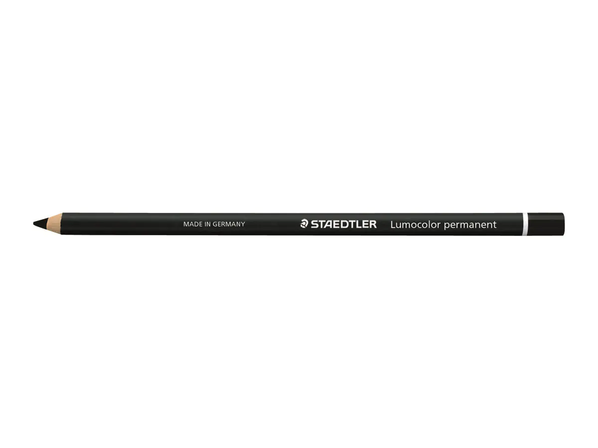 STAEDTLER Trockenmarker Lumocolor glasochrom 108 20-9 permanent sw