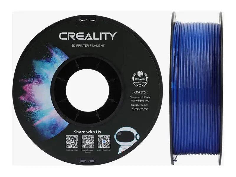 Creality Filament PETG Blau 1.75 mm 1 kg