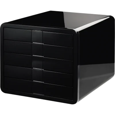 HAN Schubladenbox i-Box 1551-13 DIN C4 5Schubfächer schwarz HAN Schubladenbox i-Box 1551-13 DIN C4 5Schubfächer schwarz